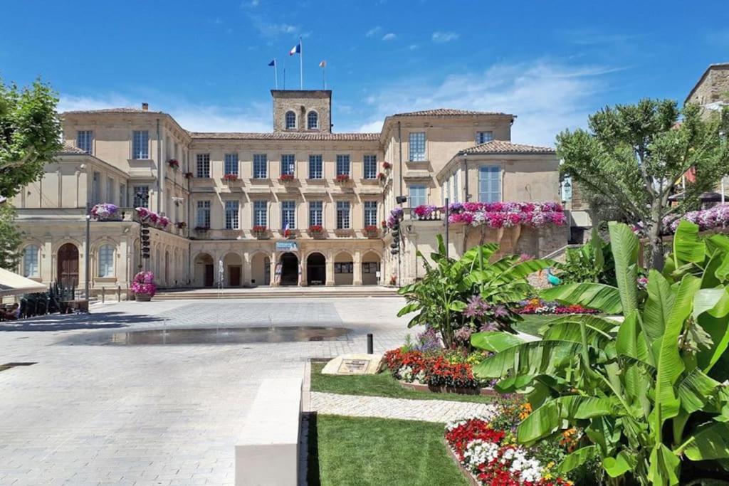 Grand Appartement En Maison De Ville Valréas 外观 照片
